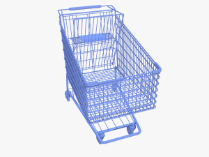 Shopping cart v8 3D Model