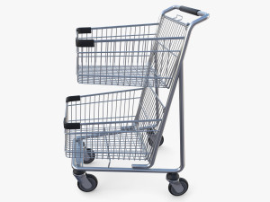 Shopping cart v9 3D Model