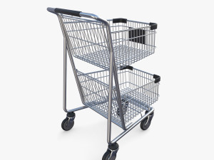Shopping cart v9 3D Model