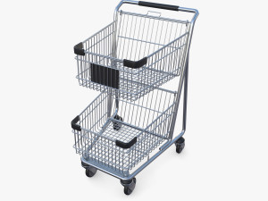 Shopping cart v9 3D Model