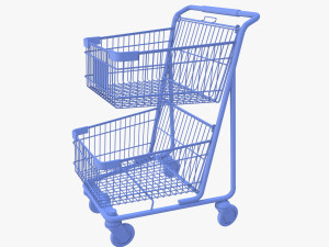 Shopping cart v9 3D Model