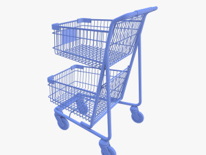 Shopping cart v9 3D Model