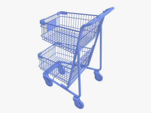 Shopping cart v9 3D Model