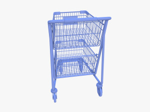 Shopping cart v9 3D Model