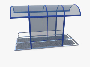 Shopping cart bay v1 3D Model