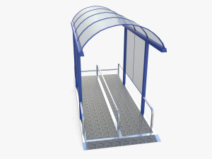 Shopping cart bay v1 3D Model