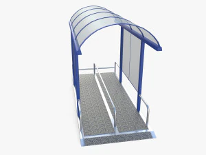 Shopping cart bay v1 3D Model