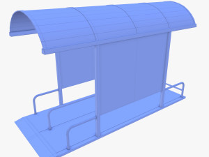 Shopping cart bay v1 3D Model