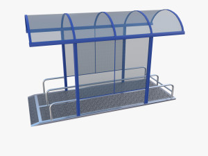 Shopping cart bay v1 3D Model