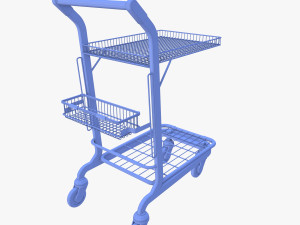 Shopping cart v10 Modelo 3D