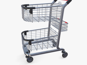 Shopping cart v11 3D 模型