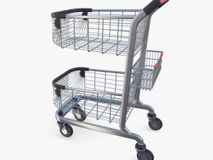 Shopping cart v11 3D 模型