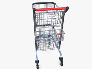 Carrinho de compras v11 Modelo 3D