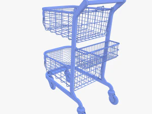 Carrinho de compras v11 Modelo 3D