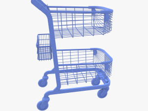 Shopping cart v11 3D 模型