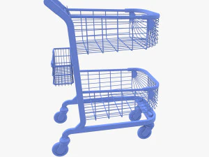 Carrinho de compras v11 Modelo 3D