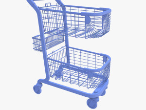 Shopping cart v11 3D 模型