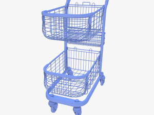Shopping cart v11 3D 模型