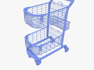 Carrinho de compras v11 Modelo 3D