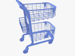Shopping cart v11 3D 模型