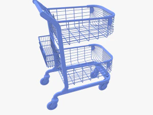 Carrinho de compras v11 Modelo 3D