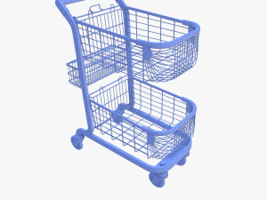 Carrinho de compras v11 Modelo 3D