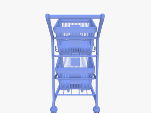 Shopping cart v12 3D 模型