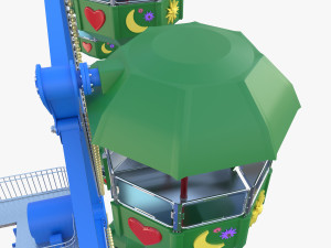Ferris wheel v2 Modelo 3D