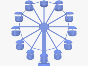 Ferris wheel v2 Modelo 3D