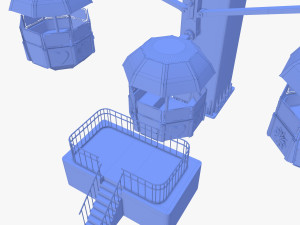 Ferris wheel v2 Modelo 3D