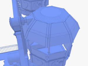 Ferris wheel v2 Modelo 3D