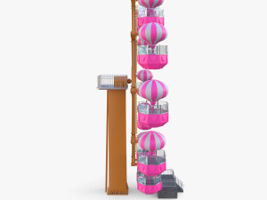 Ferris wheel v3 3D 모델