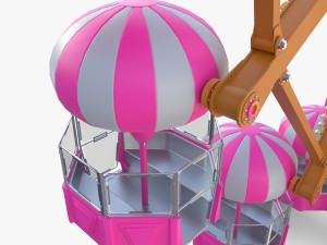 Ferris wheel v3 3D 모델