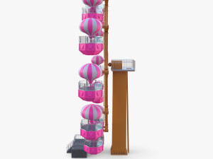 Ferris wheel v3 3D 모델
