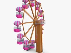 Ferris wheel v3 3D 모델