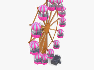 Ferris wheel v3 3D 모델