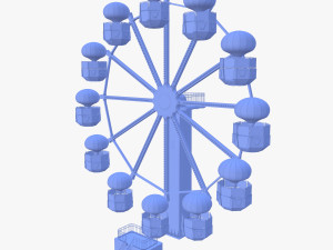 Ferris wheel v3 3D 모델