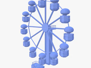 Diabelski młyn v3 Model 3D