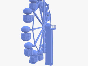 Ferris wheel v3 3D 모델