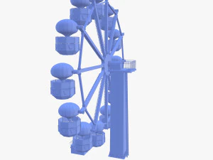 Diabelski młyn v3 Model 3D