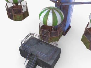 Ferris wheel v4 3D Model