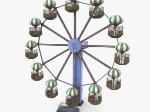 Ferris wheel v4 3D Model