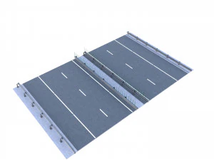 Tileable Freeway v1 3D Model
