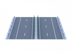 Tileable Freeway v1 3Dモデル