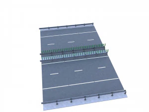 Tileable Freeway v1 3D Model