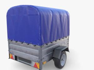 Reboque de carga v1 Modelo 3D