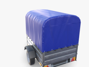Cargo Trailer v1 Modelo 3D