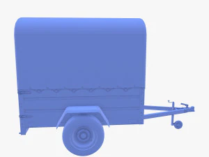 Reboque de carga v1 Modelo 3D