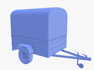 Reboque de carga v1 Modelo 3D