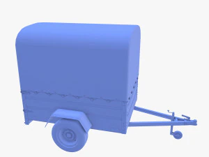 Reboque de carga v1 Modelo 3D